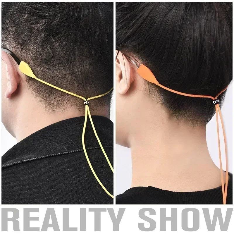 3/1pcs Candy Color Elastic Sil - Sunglass Retainer Cord 评论和价格
